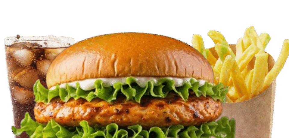 Grilled Peri Peri Chicken Burger