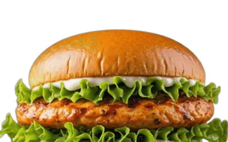 Grilled Peri Peri Chicken Burger