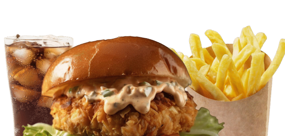 chicken Tikka Masala Burger